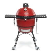 Kamado Joe Classic II Red Ceramic Charcoal BBQ Grill