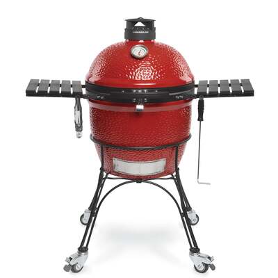 Kamado Joe Classic II Red Ceramic Charcoal BBQ Grill