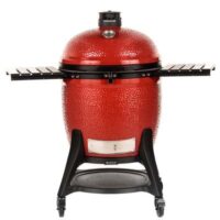 Kamado Joe Big Joe III Red Ceramic Charcoal BBQ Grill