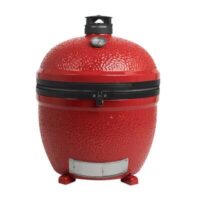 Kamado Joe Big Joe Stand Alone Red Ceramic Charcoal BBQ Grill