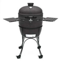 Draco Grills 22 Inch Kamado Grill with Wire Stand