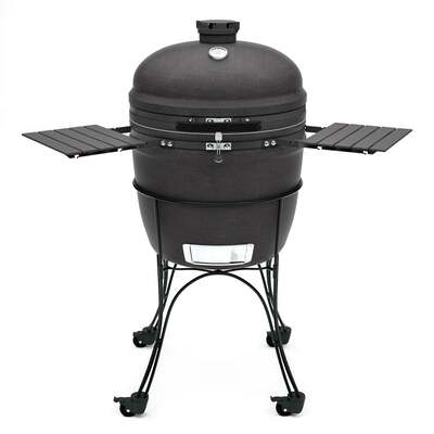 Draco Grills 22 Inch Kamado Grill with Wire Stand