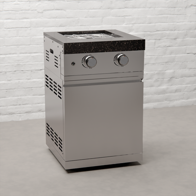 Draco Grills Outdoor Kitchen Stainless Steel Power Burner Cooking Station, Mid May 2025