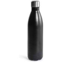 Sagaform Steel Hot and Cold Bottle - Black (75cl)