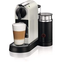 Delonghi Nespresso Citiz Espresso Coffee Machine with Aeroccino Milk Frother White - White