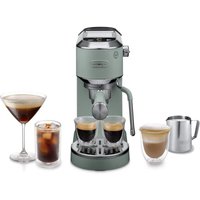 Delonghi NEW Dedica Duo with Advanced Milk Steam Wand & Cold Brew Option Green - Green