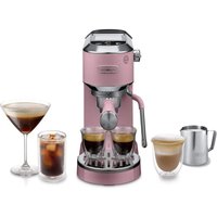 Delonghi NEW Dedica Duo with Advanced Milk Steam Wand & Cold Brew Option Pink - Pink