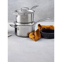 Le Creuset Classic 3-Ply Stainless Steel Saucepan 16Cm