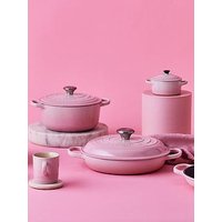 Le Creuset 30 Cm Shallow Cast Iron Casserole Dish - Pink
