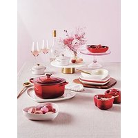 Le Creuset Cast Iron Heart-Shaped 20 Cm Casserole - Red
