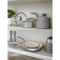 Swan Retro 5 Piece Pan Set Grey