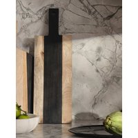 M&S X Kelly Hoppen Wooden Long Serve Board Natural