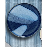 Denby Studio Blue Accent Platter Blue