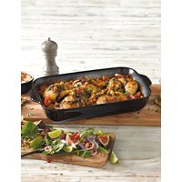 Denby Halo Stoneware Large Oven Tray Dark Blue