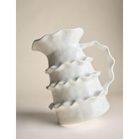 M&S Ruffle Layer Jug Cream