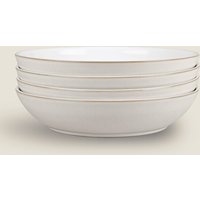 Denby Set of 4 Natural Canvas Pasta Bowls Natural