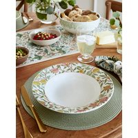 Morris & Co Set of 4 Patterned Pasta Bowls Multi