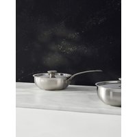 M&S X Tom Kerridge Stainless Steel 20cm Chef Sauté Pan Silver