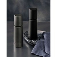 M&S X Tom Kerridge Stainless Steel Salt & Pepper Mills Grey