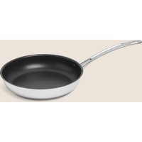 M&S Stainless Steel 24cm Medium Frying Pan Silver