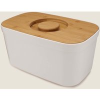 Joseph Joseph Bread Bin with Cutting Board Lid White