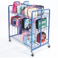 Double Sided Maxi Sturdy Lunch Box Trolley