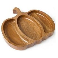 The Very Collection Pumpkin Nibble Tray (3 Sections)