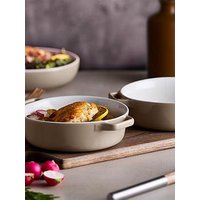 Barbary & Oak Nattura Set Of Two 21.5Cm Round Baking Dishes, Cashmere