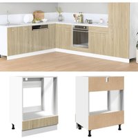 Vidaxl - Oven Cabinet Sonoma Oak 60x46x81.5 cm Engineered Wood