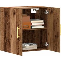 Wall Cabinet Old Wood 60x31x60 cm Engineered Wood Vidaxl
