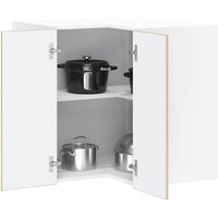 Vidaxl - Kitchen Wall Corner Cabinet Lucca Sonoma Oak Engineered Wood