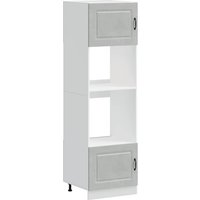 Vidaxl - Oven Cabinets 2 pcs Kalmar Concrete Grey Engineered Wood