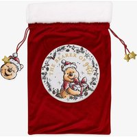 Disney Winnie The Pooh Red Christmas Sack Homeware XM9666