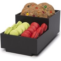 Rosseto Small Condiment Matt Black Tray Bakery Building Block