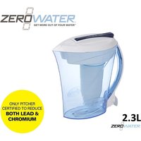 ZeroWater 10 Cup Ready Pour Pitcher Blue