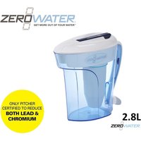 ZeroWater 12 Cup Ready Pour Pitcher Blue