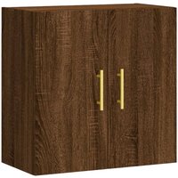Wall Cabinet Brown Oak 60x31x60 cm Engineered Wood Vidaxl