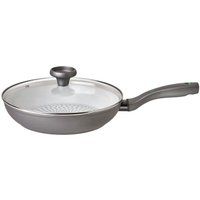 Prestige:Earth Pan: Ceramic Non-Stick Frying Pan with Lid - 28cm