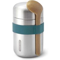 black+blum Insulated Stainless Steel Food Flask with Spoon 400ml - Ocean