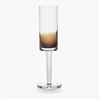 ZUMA AMBER CHAMPAGNE GLASS