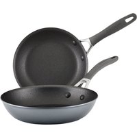 ScratchDefense Extreme Non-Stick Induction Frying Pan Twin Set - Small & Medium