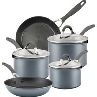 ScratchDefense Extreme Non-Stick Frying Pan & Saucepan Set - 5 Pieces