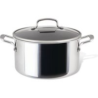 ScratchDefense Multi-Layer Stainless Steel Extreme Non-Stick Stockpot & Lid - 7.6L