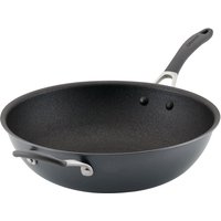 ScratchDefense Extreme Non-Stick Wok & Helper Handle - 34cm