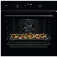 AEG 6000 SenseCook TS6PB521AB Electric Pyrolytic Oven - Black