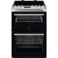 AEG 6000 SteamBake CCX6740ACM 60 cm Electric Ceramic Cooker - Stainless Steel