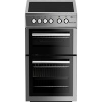 FLAVEL MLB7CDS 50 cm Electric Ceramic Cooker - Silver