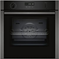 NEFF Slide&Hide N50 B6ACH7AG7B Electric Pyrolytic Smart Oven - Graphite Grey