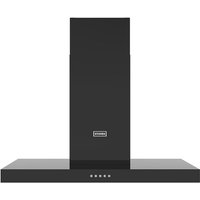 STOVES Sterling 100T Flat Chimney Cooker Hood - Black