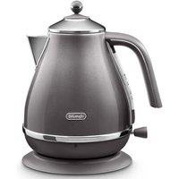 DELONGHI Icona Metallics KBOT3001.GY Jug Kettle - Grey